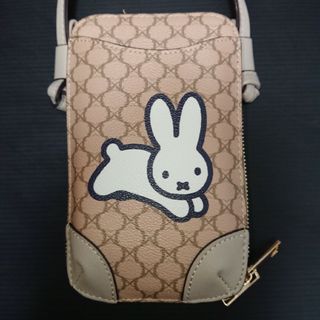 miffy - しまむら × ミッフィー こうさぎ セリーヌ風 スマホショルダー ミニショルダー