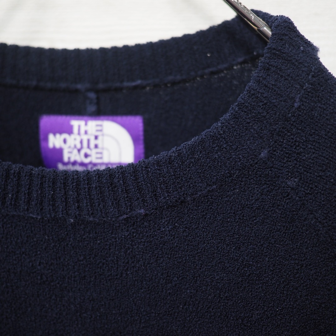 THE NORTH FACE(ザノースフェイス)のPURPLE LABEL Knit Pile H/S Sweat Shirt-M メンズのトップス(Tシャツ/カットソー(半袖/袖なし))の商品写真