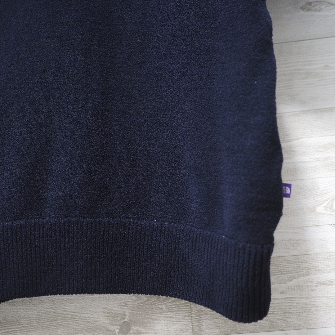 THE NORTH FACE(ザノースフェイス)のPURPLE LABEL Knit Pile H/S Sweat Shirt-M メンズのトップス(Tシャツ/カットソー(半袖/袖なし))の商品写真