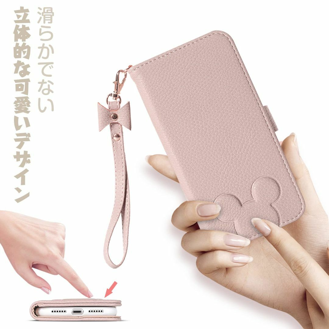 【サイズ:ForAQUOSsense7/SH-53C/SHG10_色:ピンク】F スマホ/家電/カメラのスマホアクセサリー(その他)の商品写真