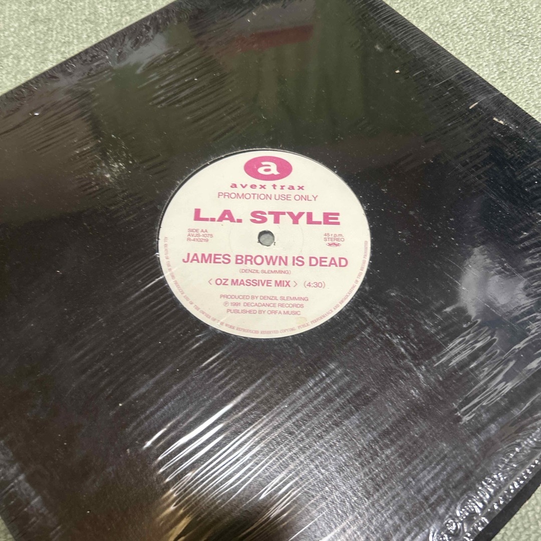 プロモ James Brown Is Dead アナログレコード エンタメ/ホビーのエンタメ その他(その他)の商品写真