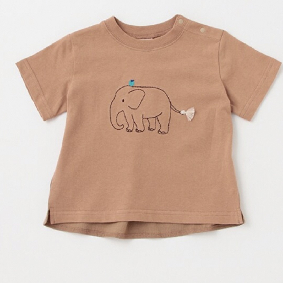 petit main(プティマイン)のプティマイン　男の子　女の子　トップス　Tシャツ　カットソー　半袖　100㎝ キッズ/ベビー/マタニティのキッズ服男の子用(90cm~)(Tシャツ/カットソー)の商品写真