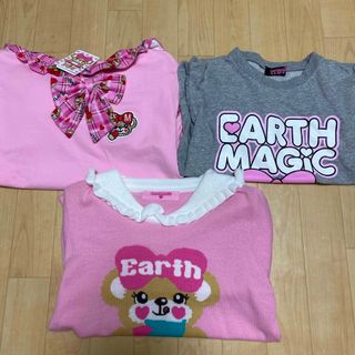 アースマジック(EARTHMAGIC)の♥️ワンピースセット140♥️(ワンピース)