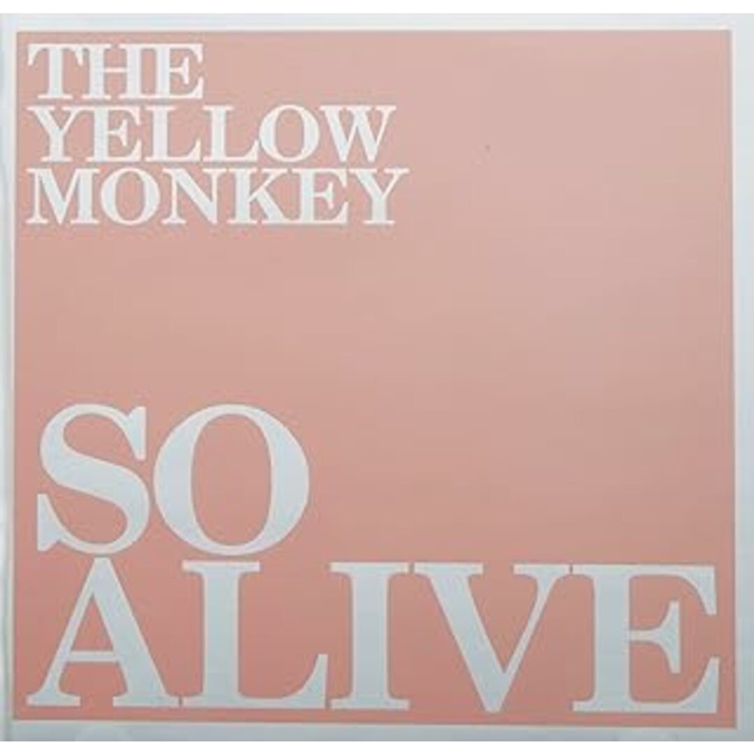 SO ALIVE / THE YELLOW MONKEY (CD) エンタメ/ホビーのCD(ポップス/ロック(邦楽))の商品写真