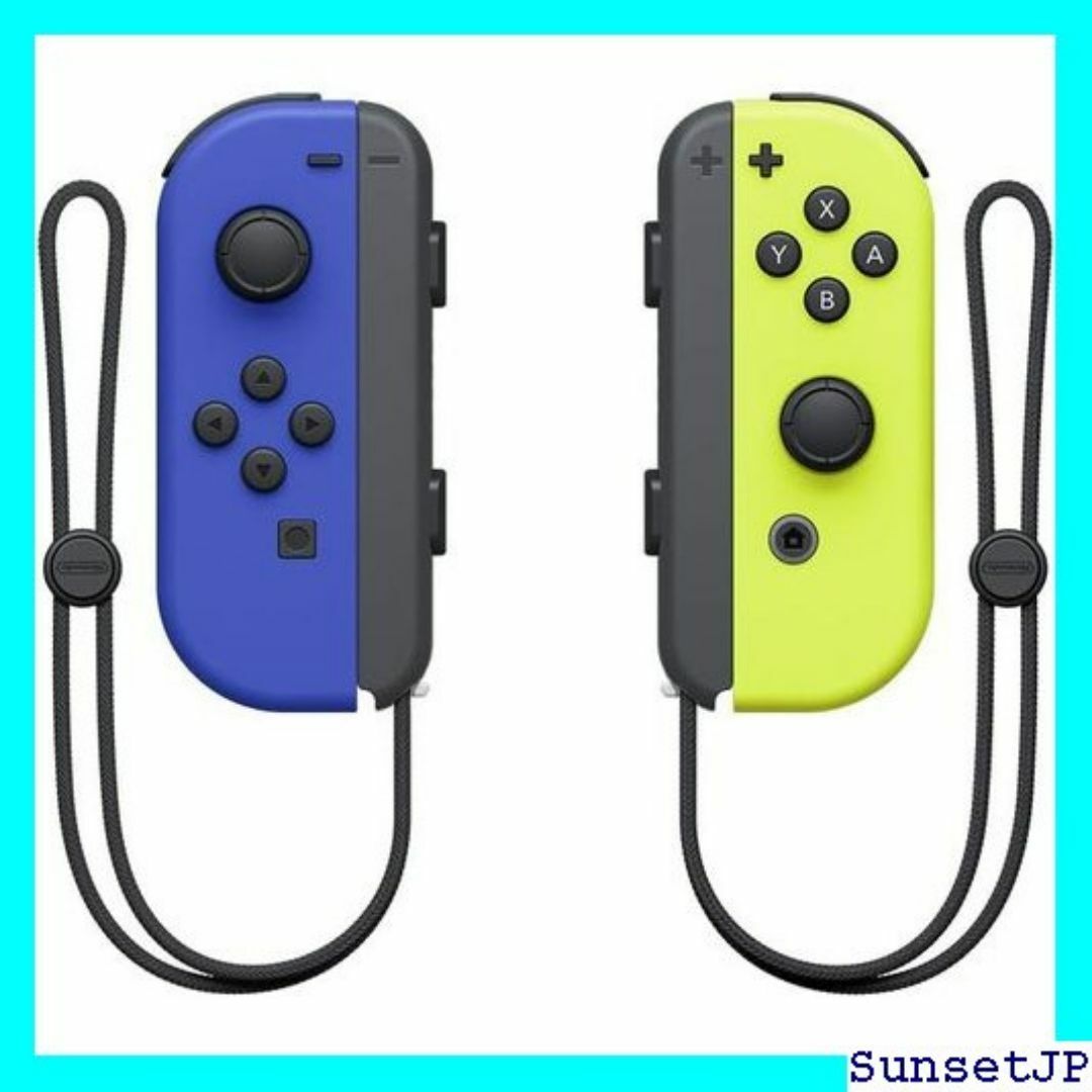 ☆未使用☆ 任天堂純正品 Joy-Con L ブルー/ R ネオンイエロー 25 スマホ/家電/カメラのスマホ/家電/カメラ その他(その他)の商品写真