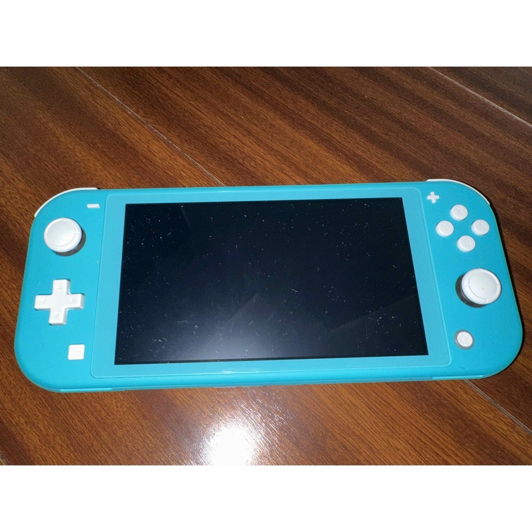 Nintendo Switch(ニンテンドースイッチ)のNintendo Switch Lite ターコイズ　本体　中古 エンタメ/ホビーのゲームソフト/ゲーム機本体(携帯用ゲーム機本体)の商品写真