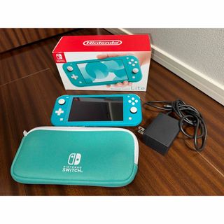 Nintendo Switch - Nintendo Switch Lite ターコイズ　本体　中古