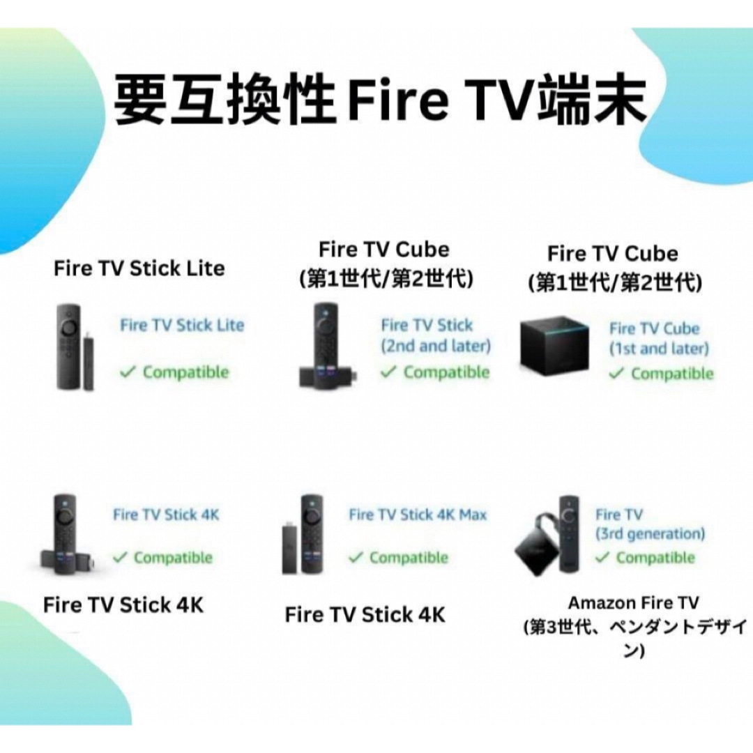 Amazon Fire TV Stick Alexa対応音声認識リモコン（第3） スマホ/家電/カメラのテレビ/映像機器(テレビ)の商品写真