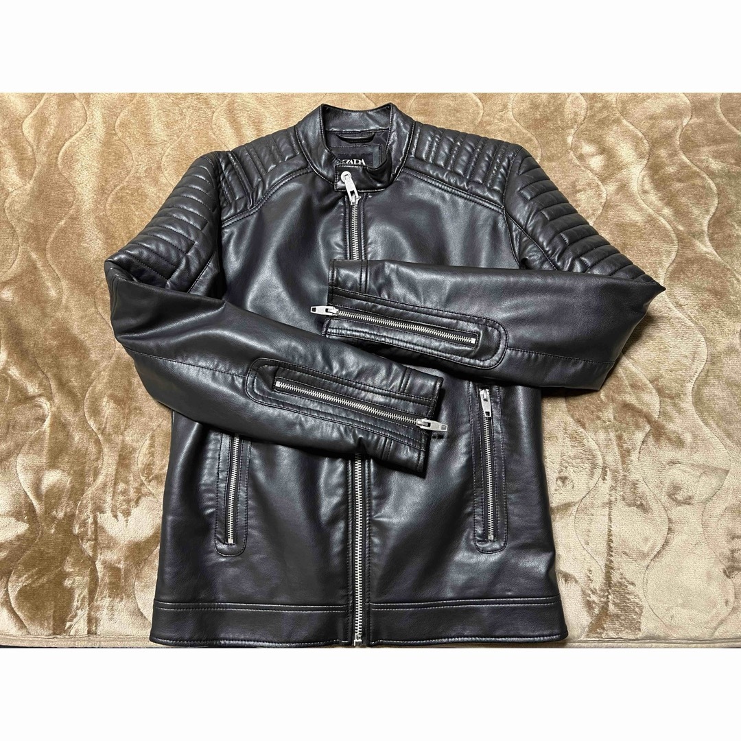 ZARA(ザラ)のライダースジャケット メンズのジャケット/アウター(ライダースジャケット)の商品写真