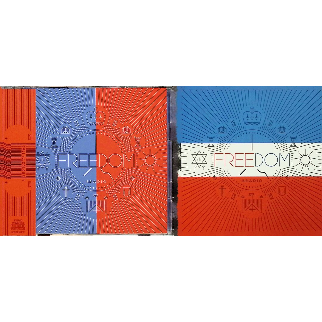 Freedom (CD＋DVD) / BRADIO (CD) エンタメ/ホビーのCD(ポップス/ロック(邦楽))の商品写真