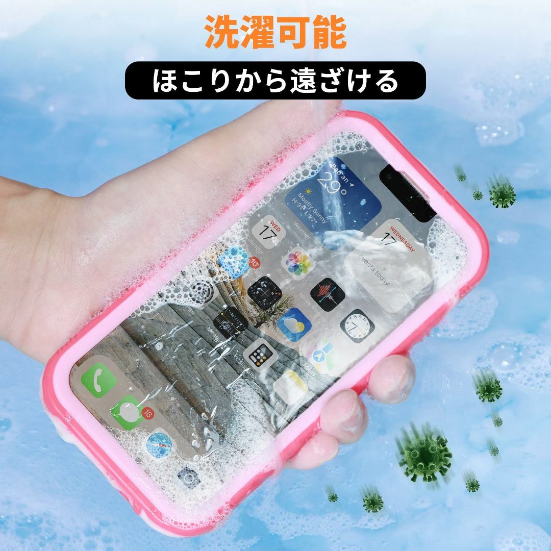 【サイズ:iPhone12Mini「2眼レフ-5.4"」_色:ピンク】Cozyc スマホ/家電/カメラのスマホアクセサリー(その他)の商品写真