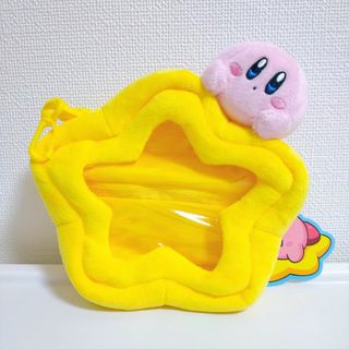 星のカービィ　窓付きショルダーバッグ　ワープスター(キャラクターグッズ)