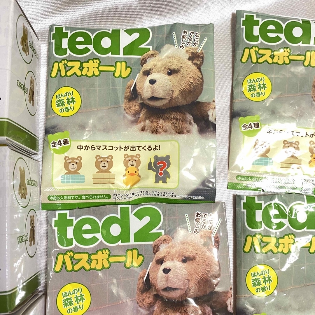 ted2 セット PUTITTO バスボール スマホリング ケーブルカバー エンタメ/ホビーのおもちゃ/ぬいぐるみ(キャラクターグッズ)の商品写真