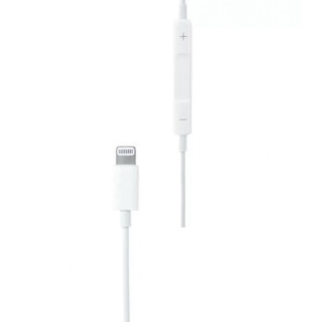 Apple(アップル)のAppleアップルEarPods with Lightning MMTN2J/A スマホ/家電/カメラのスマホアクセサリー(ストラップ/イヤホンジャック)の商品写真