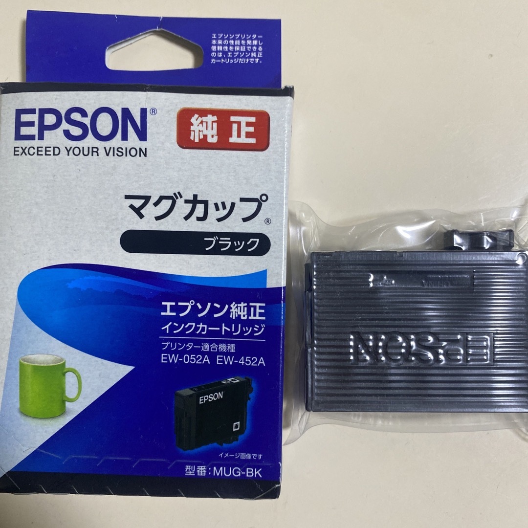 EPSON インクカートリッジ MUG-BK インテリア/住まい/日用品のオフィス用品(その他)の商品写真