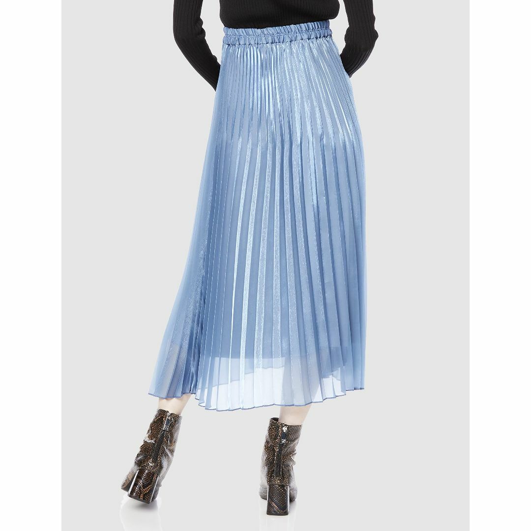 [ビス] スカート シャイニーシャンブレープリーツスカート レディース BVC3 レディースのファッション小物(その他)の商品写真