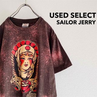 古着 希少 “SAILOR JERRY” Vintage T-shirt(Tシャツ/カットソー(半袖/袖なし))