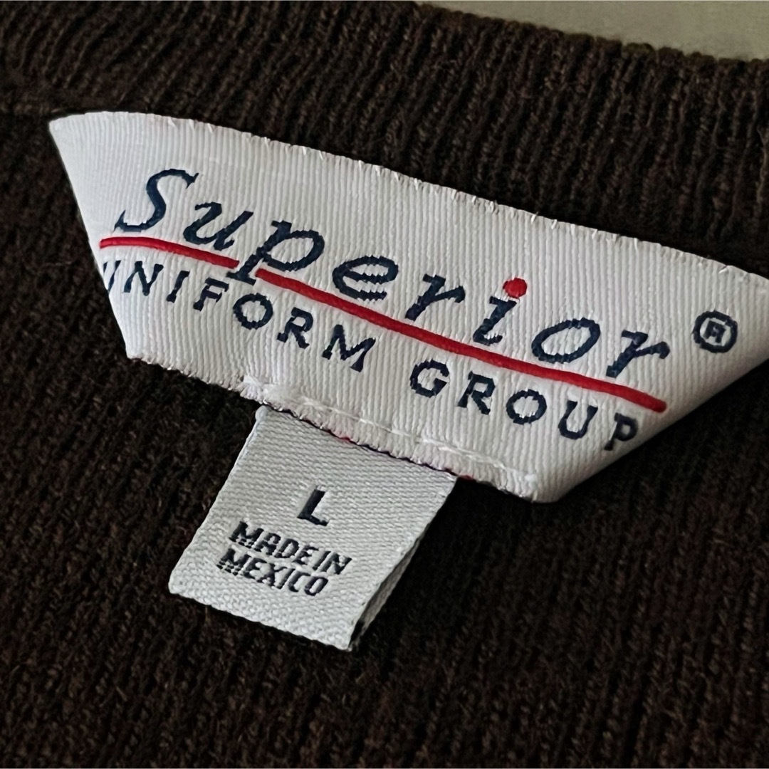 古着 メキシコ製“Superior” Acrylic Knit Vest メンズのトップス(ベスト)の商品写真