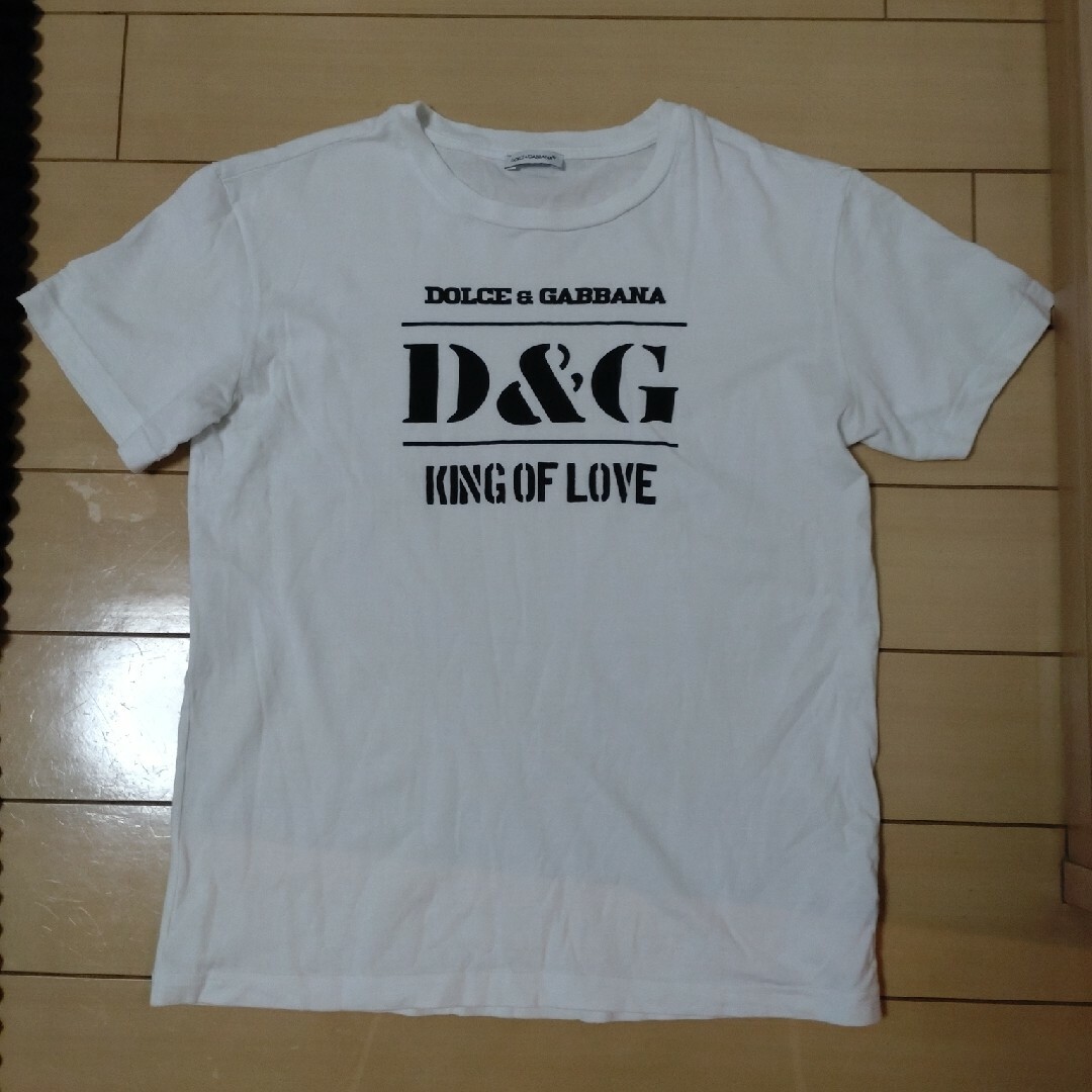 DOLCE&GABBANA(ドルチェアンドガッバーナ)のDOLCE&GABBANA キッズ ロゴTシャツ 大人もOK レディースのトップス(Tシャツ(半袖/袖なし))の商品写真