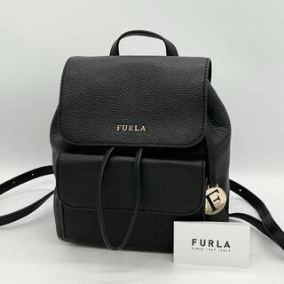 Furla - ✨️極美品✨️FURLA ノエミ ミニリュック バックパック シボ革 ブラック