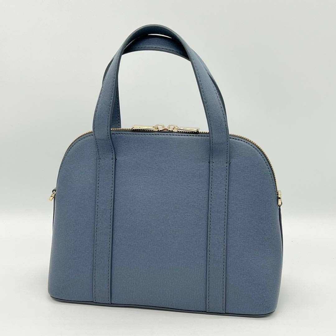 Furla(フルラ)の✨極美品✨FURLA サンディ ハンドバッグ 2way サフィアーノ ブルー レディースのバッグ(ハンドバッグ)の商品写真
