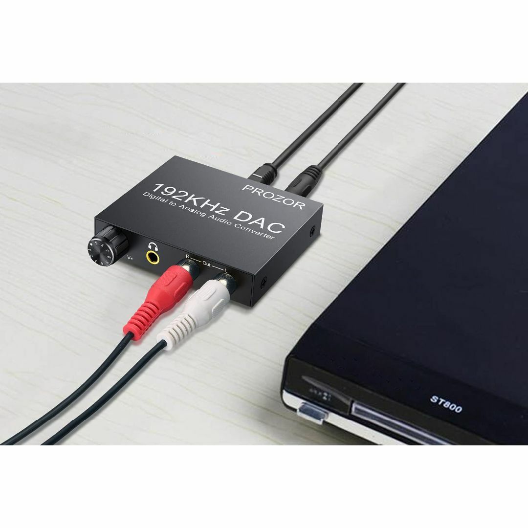 【材質タイプ:192KHz DAC】PROZOR 192KHz デジタル to  スマホ/家電/カメラのオーディオ機器(その他)の商品写真