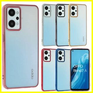 【サイズ:OPPOReno7A/Reno9A_色:ピンクゴールド】OPPO Re(その他)