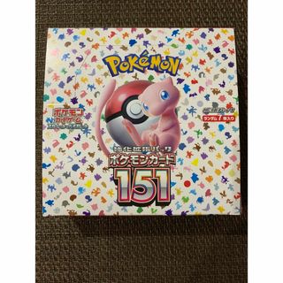 ポケモン(ポケモン)のポケモンカード151 BOX   ペリペリ有りシュリンク無(シングルカード)