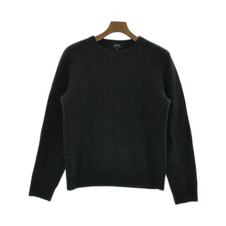 A.P.C. アーペーセー ニット・セーター XS 黒系 【古着】【中古】(ニット/セーター)