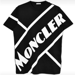 モンクレール(MONCLER)の★希少★ MONCLER ビッグロゴ 半袖Tシャツ Ｌ　モンクレール 完売品(Tシャツ/カットソー(半袖/袖なし))