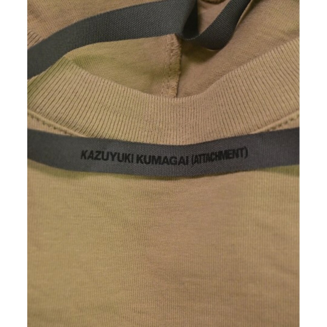 KAZUYUKI KUMAGAI ATTACHMENT(カズユキクマガイアタッチメント)のKAZUYUKI KUMAGAI ATTACHMENT Tシャツ・カットソー 【古着】【中古】 メンズのトップス(Tシャツ/カットソー(半袖/袖なし))の商品写真