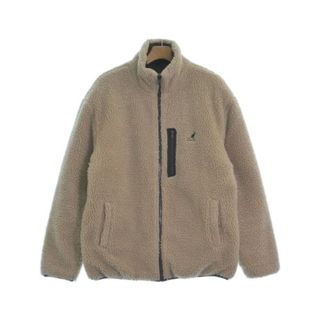 KANGOL - KANGOL カンゴール ブルゾン XL ベージュ 【古着】【中古】