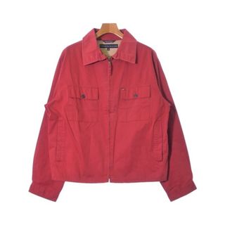 トミーヒルフィガー(TOMMY HILFIGER)のTOMMY HILFIGER トミーヒルフィガー ブルゾン（その他） L 赤 【古着】【中古】(その他)