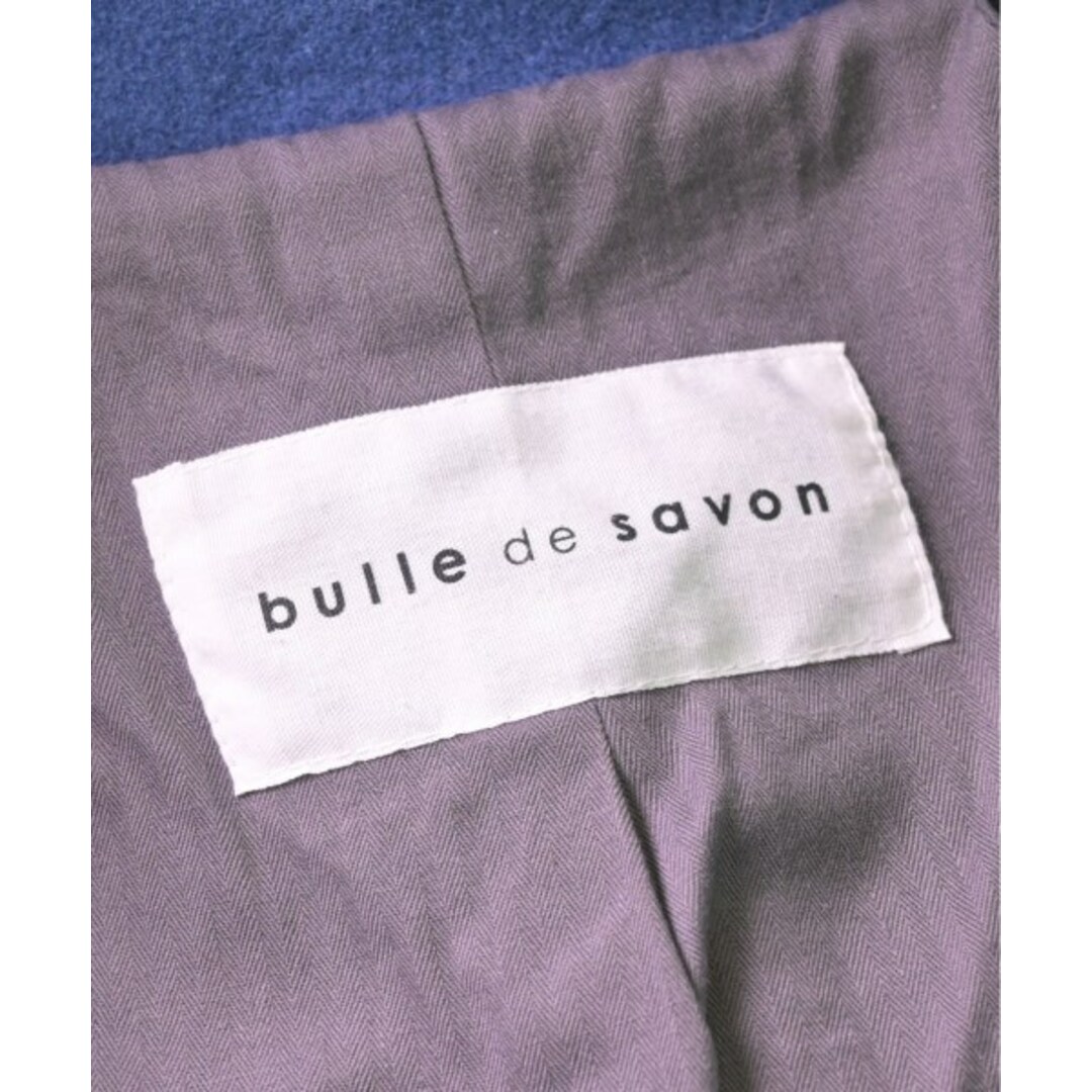 bulle de savon(ビュルデサボン)のbulle de savon ビュルデサボン コート（その他） F 青 【古着】【中古】 レディースのジャケット/アウター(その他)の商品写真