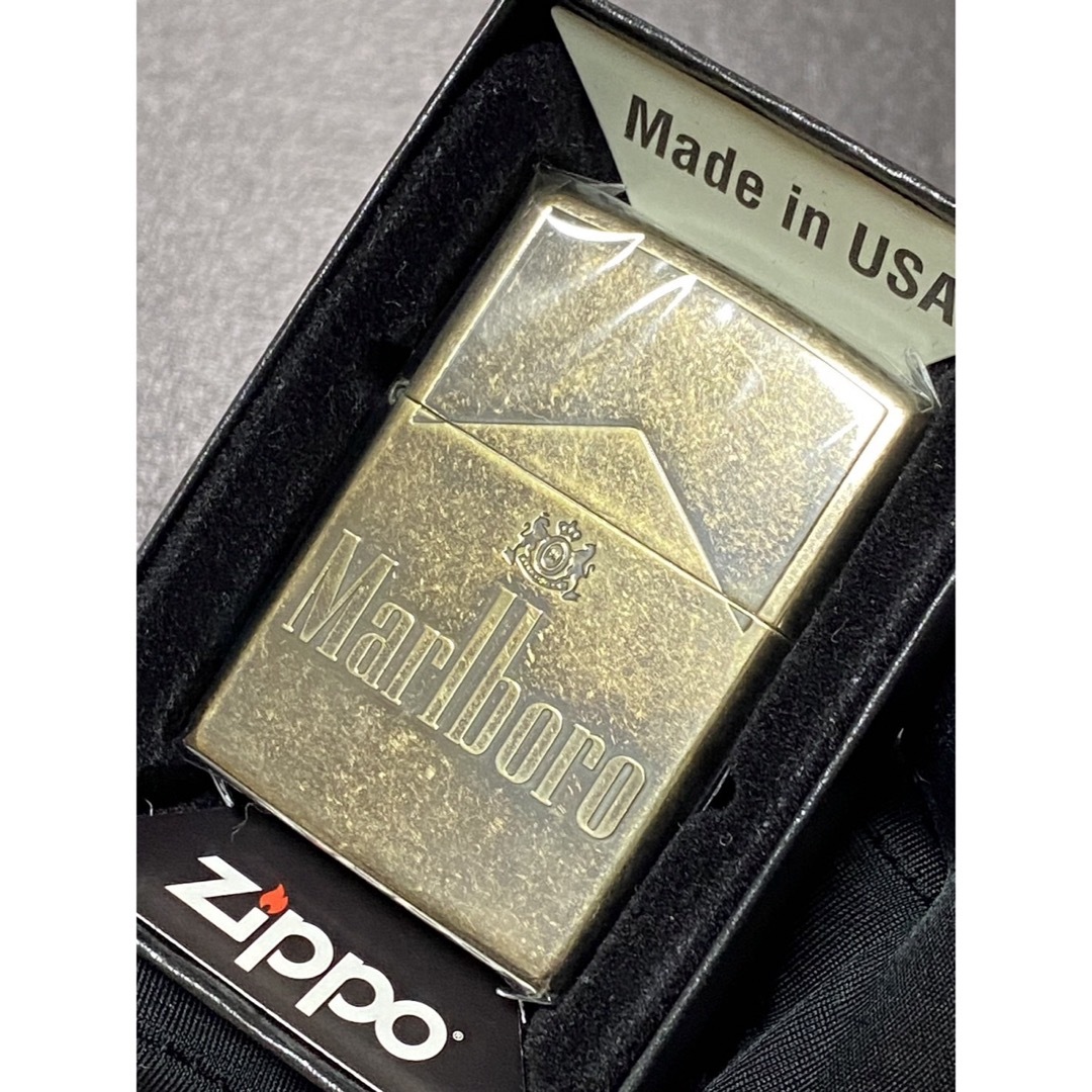 zippo マルボロ 古美色 ゴールド 限定品 特殊加工 2019年製 メンズのメンズ その他(その他)の商品写真