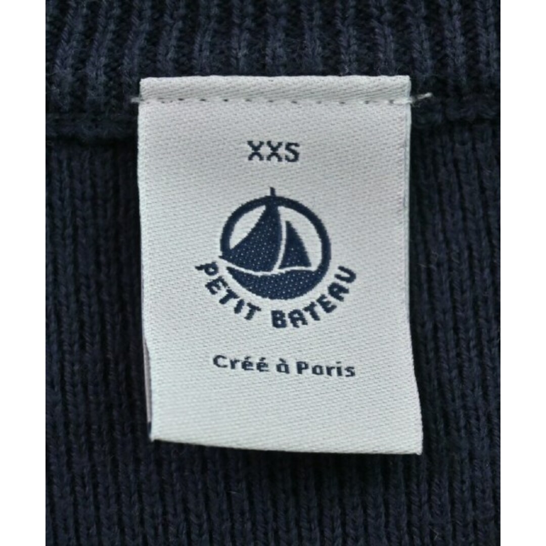 PETIT BATEAU(プチバトー)のPETIT BATEAU プチバトー ニット・セーター XXS 紺 【古着】【中古】 レディースのトップス(ニット/セーター)の商品写真