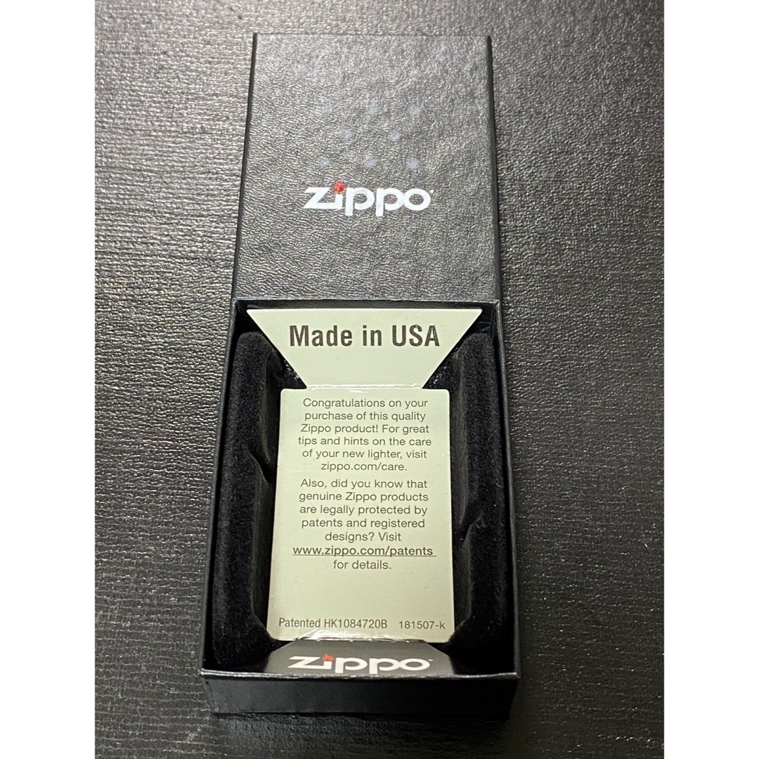 zippo AMERICAN SPIRIT 藍色 本革 限定品 2021年製 ③ メンズのメンズ その他(その他)の商品写真