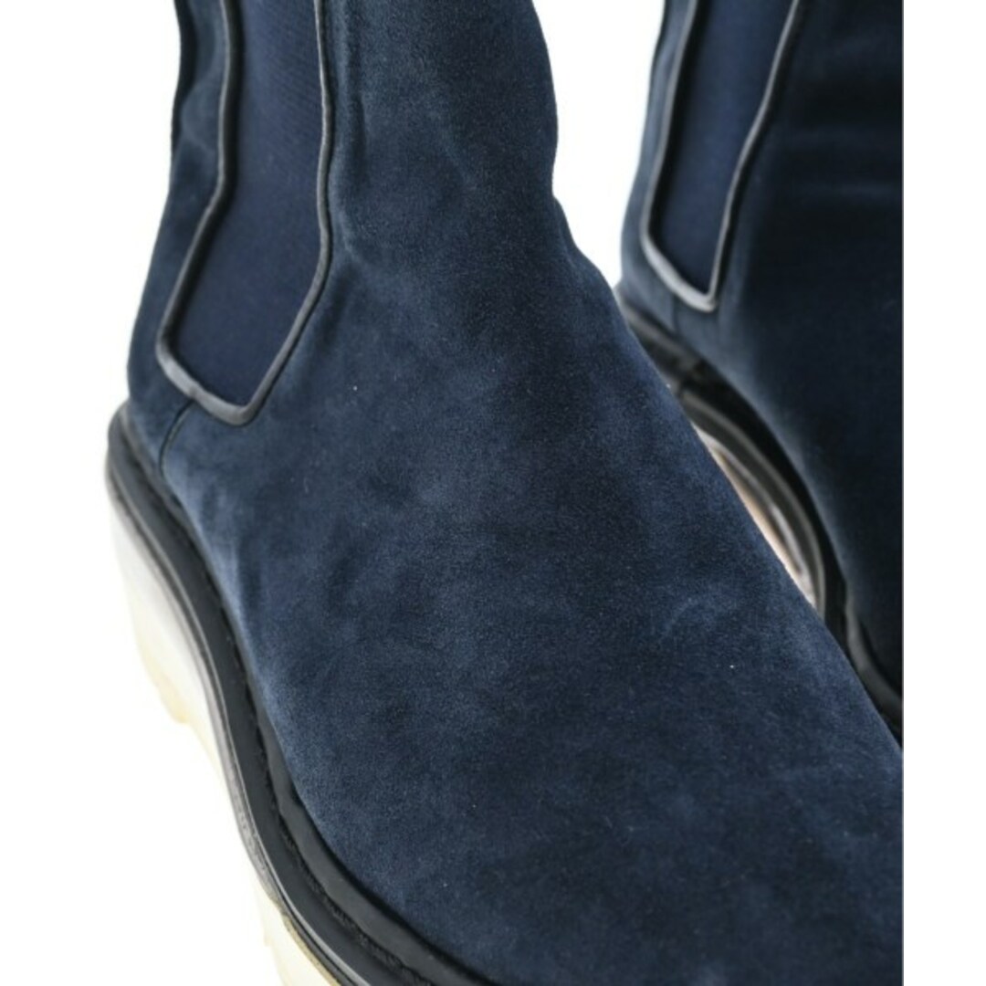 PIPPICHIC(ピッピシック)のPippichic ピッピシック ブーツ EU38(24.5cm位) 紺 【古着】【中古】 レディースの靴/シューズ(ブーツ)の商品写真