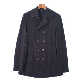 コムデギャルソンオムプリュス(COMME des GARCONS HOMME PLUS)のCOMME des GARCONS HOMME PLUS ピーコート S 黒 【古着】【中古】(ピーコート)