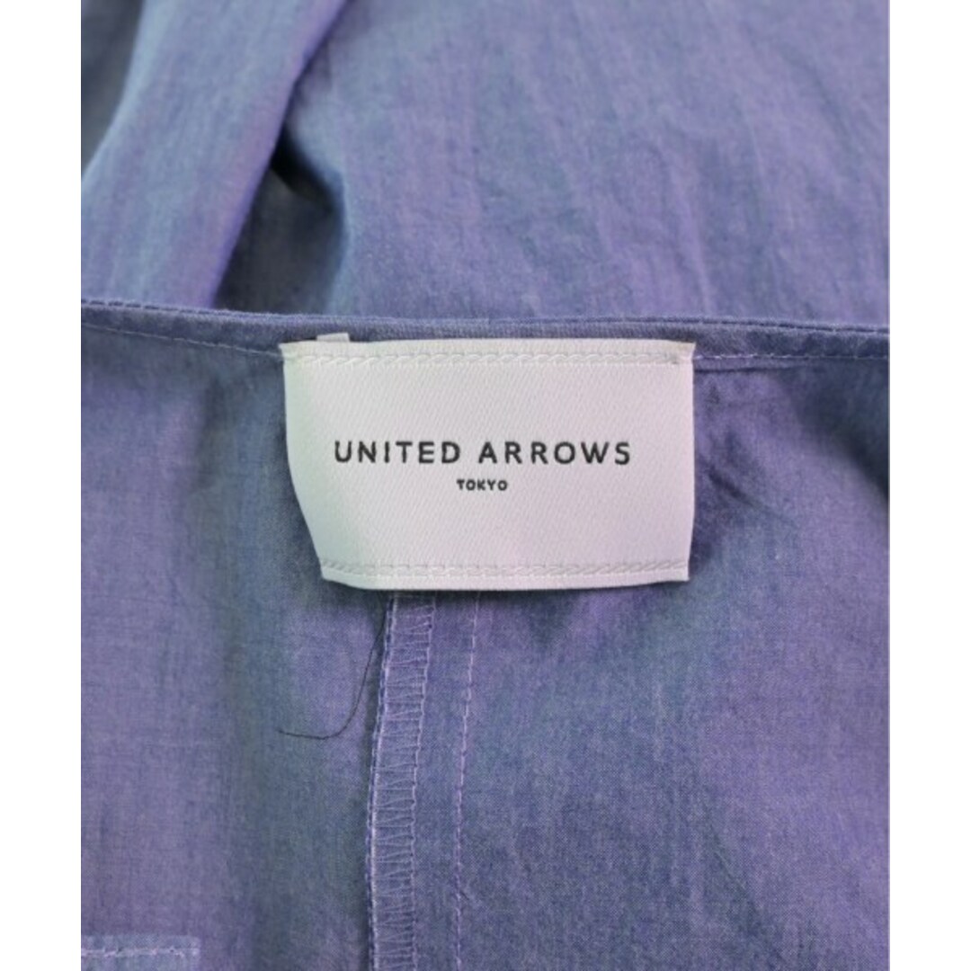 UNITED ARROWS(ユナイテッドアローズ)のUNITED ARROWS ユナイテッドアローズ ワンピース 36(S位) 青系 【古着】【中古】 レディースのワンピース(ひざ丈ワンピース)の商品写真