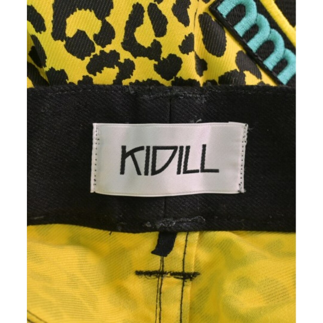 KIDILL キディル パンツ（その他） 42(L位) 黄x黒(豹柄) 【古着】【中古】 レディースのパンツ(その他)の商品写真