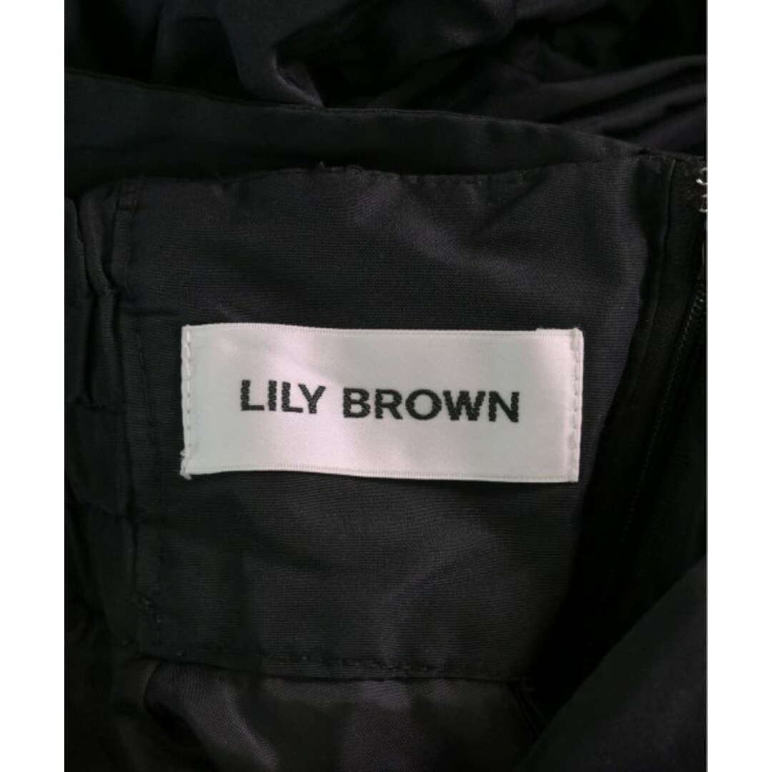 Lily Brown(リリーブラウン)のLILY BROWN リリーブラウン ロング・マキシ丈スカート 0(S位) 黒 【古着】【中古】 レディースのスカート(ロングスカート)の商品写真