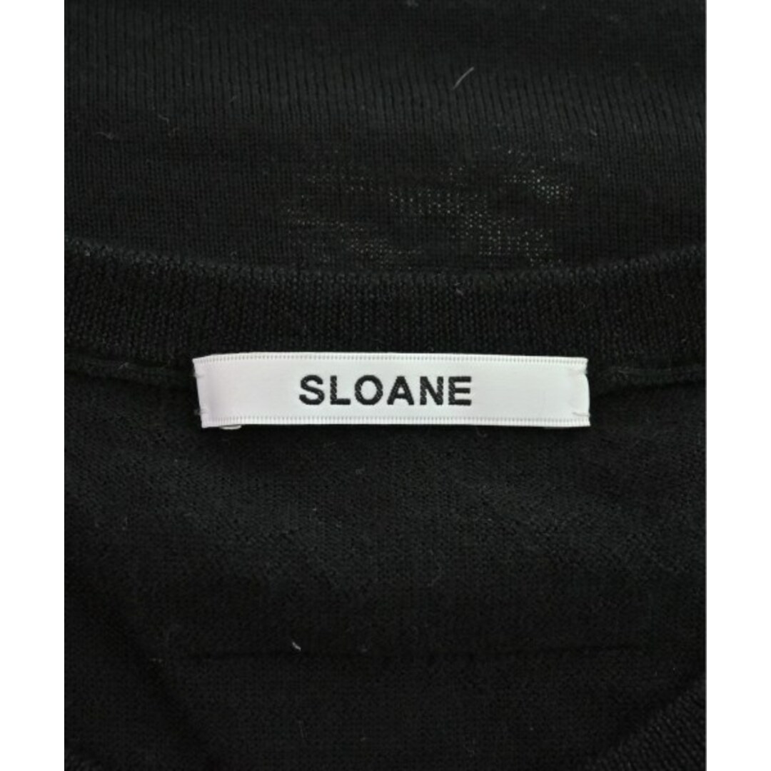 SLOANE(スローン)のSLOANE スローン ニット・セーター 4(XL位) 黒 【古着】【中古】 レディースのトップス(ニット/セーター)の商品写真
