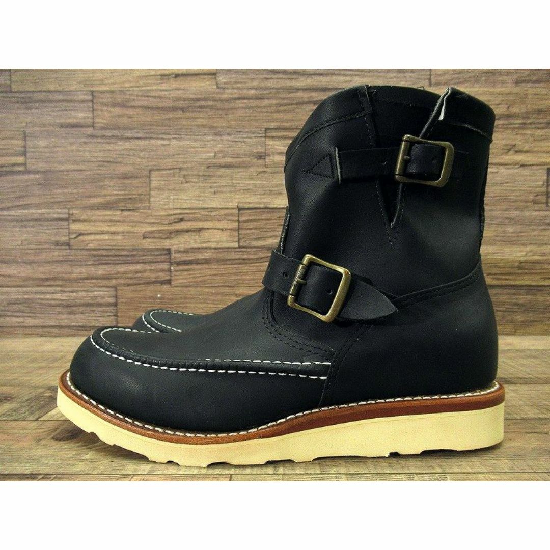 CHIPPEWA(チペワ)の黒タグ 新品 デッド チペワ 97879 エンジニア ブーツ 黒 27.0 ① メンズの靴/シューズ(ブーツ)の商品写真