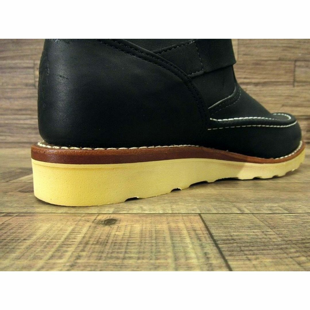 CHIPPEWA(チペワ)の黒タグ 新品 デッド チペワ 97879 エンジニア ブーツ 黒 27.0 ① メンズの靴/シューズ(ブーツ)の商品写真