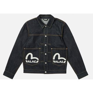 PALACE EVISU DICE DENIM JACKET RAW