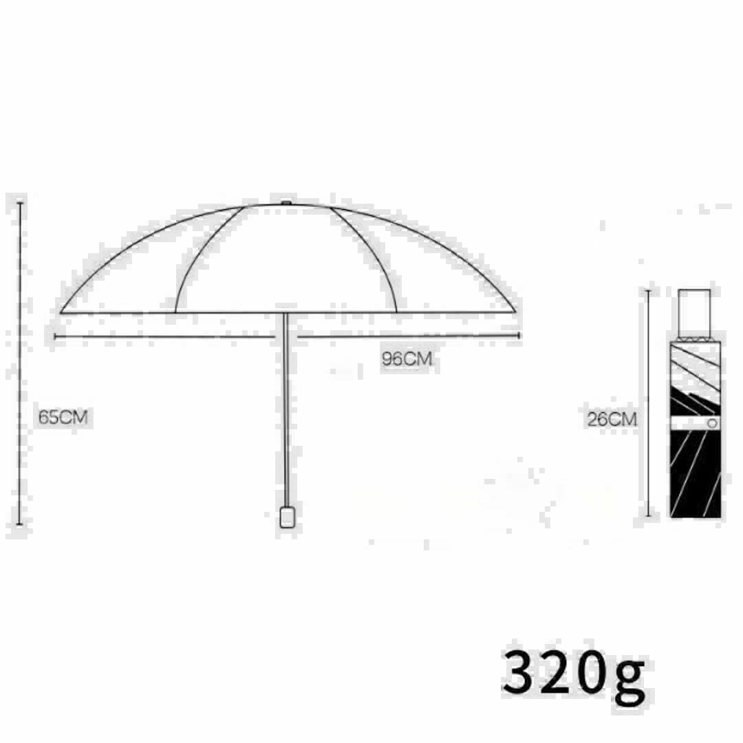 折りたたみ傘 オフホワイト 白 手動 メンズ レディース 晴雨兼用 日傘 雨傘 レディースのファッション小物(傘)の商品写真