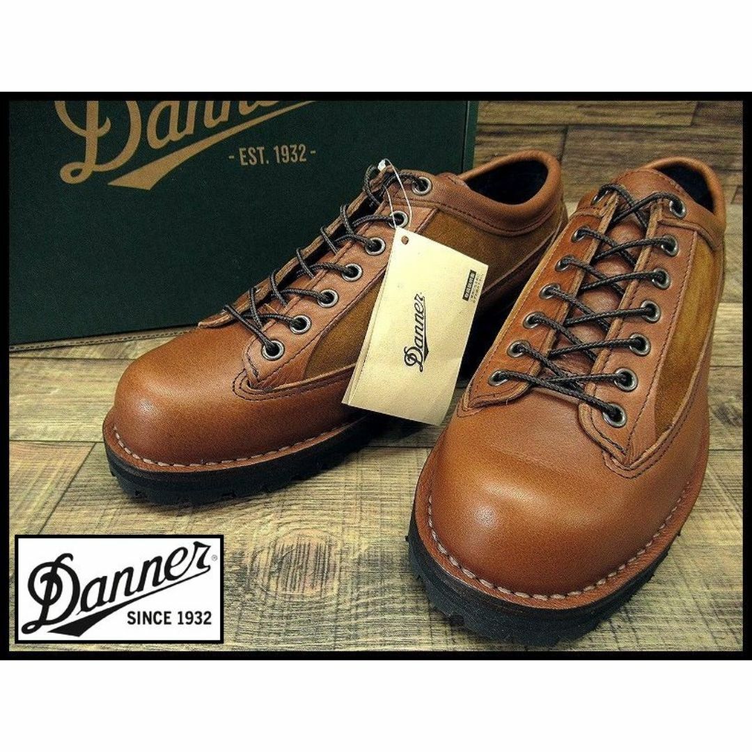 Danner(ダナー)の新品 ダナー シャドーウッド シボ レザー マウンテン ブーツ 茶 26.0 ② メンズの靴/シューズ(ブーツ)の商品写真