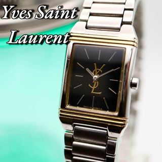 イヴサンローラン(Yves Saint Laurent)の美品 Yves Saint Laurent スクエア レディース腕時計 798(腕時計)