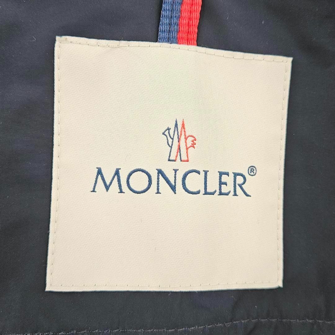 MONCLER(モンクレール)の【美品】モンクレール　スプリングコート　ARGELINE　アルジェリーヌ フード レディースのジャケット/アウター(モッズコート)の商品写真